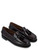 Sebago Mokassin Classic Will aus bordeauxfarbenem Leder