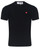 T-shirt Comme Des Garcons Play in cotone nero con cuore piccolo