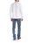 Long Sleeve T-Shirt Comme Des Garçons Play white with red heart