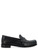 Loafer Max Mara black semi-gloss leather