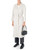 Max Mara Manteau long en laine gris perle 'S Esturia