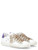 Sneaker Philippe Model Paris X white and purple sneaker with animal details