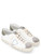 Sneaker Philippe Model Paris X in pelle bianca con talloncino verde