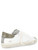 Sneaker Philippe Model Paris X in white leather with green heel