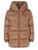 Max Mara Daunenjacke The Cube Seia aus technischem Gewebe in camel