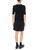 Short skirt 'S Max Mara Ali pattern made of black wool