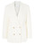 Blazer doppiopetto Anine Bing bianco con bottoni dorati