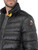Chaqueta de plumas Parajumpers Dillon de nailon negro Chaqueta de plumas Parajumpers Dillon de nailon negro