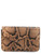 Bag ATP Atelier Corsina in hazelnut leather with snake print