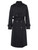 Trench Elisabetta Franchi in tessuto tecnico nero