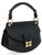 Borsa a mano Ganni Apo-G Mini in pelle nera