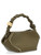 Sac Ganni Bag Mini en cuir verni vert