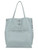 Borsa Shopper Zanellato A' Spasso Saeta M in pelle azzurra