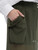 Long skirt Pinko in green georgette