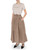 Max Mara Falda 'S Gea en tafetán beige