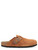 Sabot Birkenstock Boston in pelle color cognac