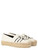 Alpargatas Tory Burch Ines de piel color crema