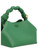 Ganni Bou Bag Small in pelle verde
