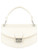 Ganni Apo-G Mini bag in white leather