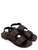 Sandalo Soeur Douglas in pelle marrone