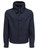Emporio Armani nylon jacquard lettering all over blue jacket
