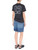 Pantalones cortos cargo Ganni en denim azul 