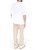 Maison Kitsuné Handwriting Camiseta  blanca de algodón