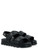 Sandalia Furla de piel negra