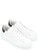 Hogan H-Stripes sneaker in black and white nappa leather