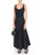 Sportmax Galante black poplin dress