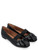 Bailarina Carmens Bebe Fold de piel negra