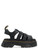 Sandalia Dr. Martens Mattison 3 de piel negra