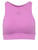 Top Adidas by Stella McCartney en tejido técnico rosa 