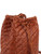 Dragon Diffusion PomPom Double Jump bag in brown leather