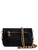 Pochette Zadig&Voltaire Rock Mini in pelle color nera e oro 