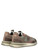 Zapatilla Philippe Model Olympique de malla verde y marrón