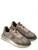 Zapatilla Philippe Model Olympique de malla verde y marrón