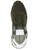 Philippe Model Tropez Haute sneaker in military green leather