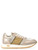 Philippe Model Running Tour sneaker in laminated leather and gold band