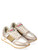 Philippe Model Running Tour sneaker in laminated leather and gold band