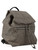 Mochila mediana Borbonese Eco Line en tejido de color natural