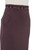 Elisabetta Franchi skirt in merlot-colored crepe