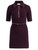 Elisabetta Franchi vestido de punto bouclé merlot Elisabetta Franchi vestido de punto bouclé merlot