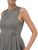 S Max Mara Vestido Wally de organza gris 
