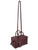 Bolso Max Mara Holdall mediano en piel burdeos