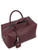 Bolso Max Mara Holdall mediano en piel burdeos