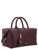 Bolso Max Mara Holdall mediano en piel burdeos