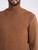 Jersey de cuello alto Dondup de lana de estambre marrón