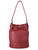 Borsa secchiello Zanellato Mondà Daily in pelle rossa