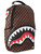 Zaino Sprayground Sawtooth Sharks in Paris in pelle vegana marrone